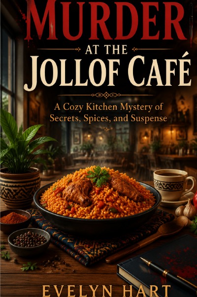 'Cover von Murder at the Jollof Café'-Cover