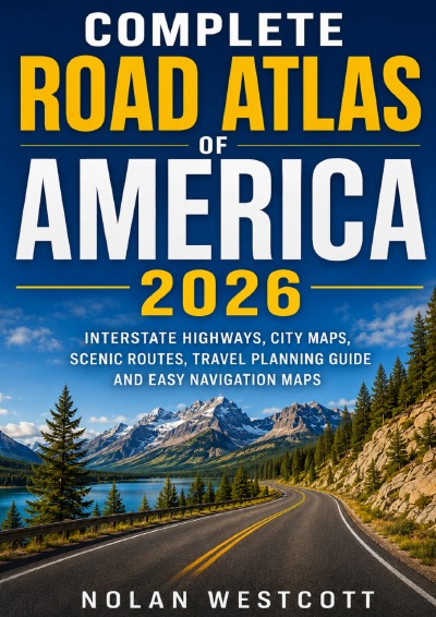 'Cover von Complete Road Atlas of America 2026'-Cover