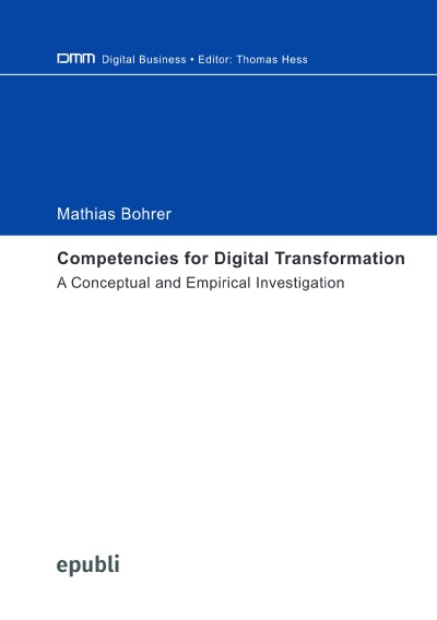 'Cover von Competencies for Digital Transformation'-Cover