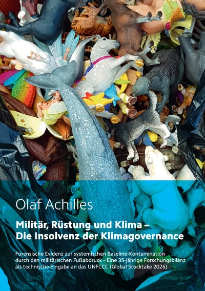 'Cover von Militär, Rüstung und Klima – Die Insolvenz der Klimagovernance'-Cover