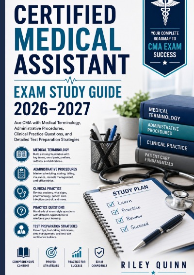 'Cover von Certified Medical Assistant Exam Study Guide 2026–2027'-Cover