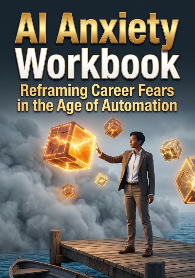 'Cover von AI Anxiety Workbook'-Cover