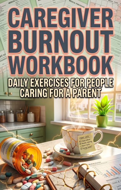 'Cover von Caregiver Burnout Workbook'-Cover