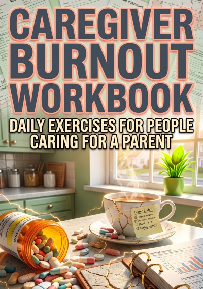 'Cover von Caregiver Burnout Workbook'-Cover