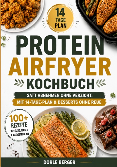 'Cover von Protein Airfryer Kochbuch'-Cover