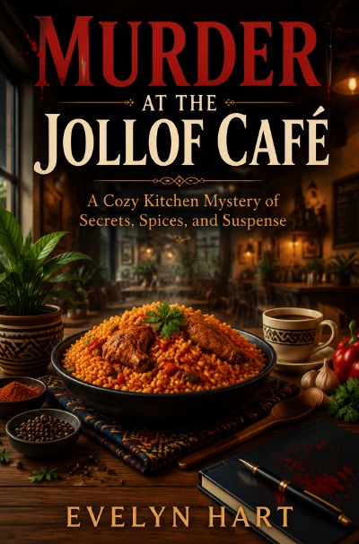 'Cover von Murder at the Jollof Café'-Cover