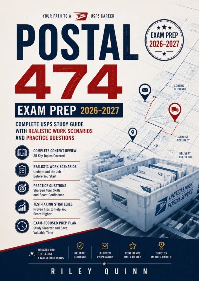 'Cover von Postal 474 Exam Prep 2026–2027'-Cover