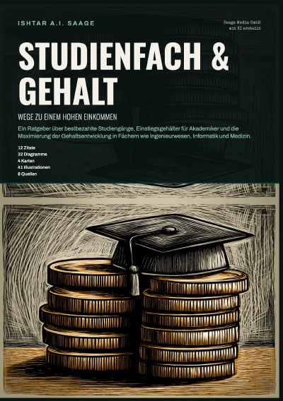 'Cover von Studienfach & Gehalt: Wege zu einem hohen Einkommen'-Cover