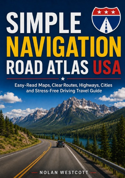 'Cover von Simple Navigation Road Atlas USA'-Cover
