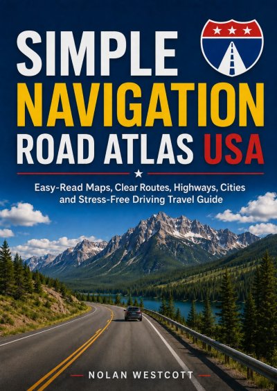 'Cover von Simple Navigation Road Atlas USA'-Cover