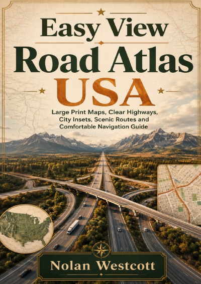 'Cover von Easy View Road Atlas USA'-Cover