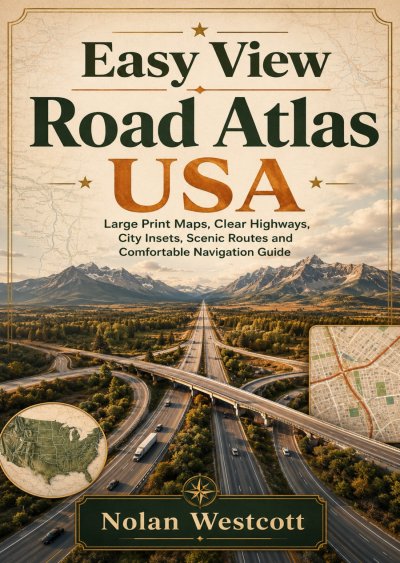 'Cover von Easy View Road Atlas USA'-Cover