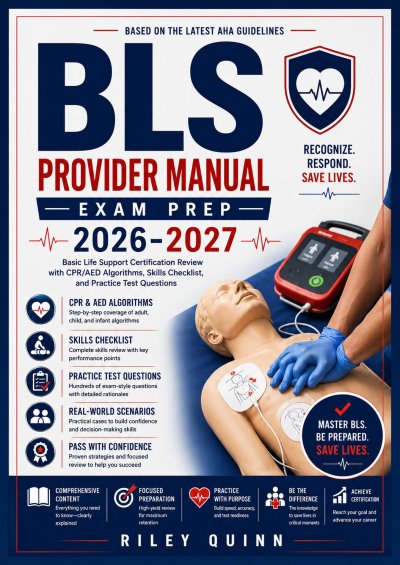 'Cover von BLS Provider Manual Exam Prep 2026-2027'-Cover