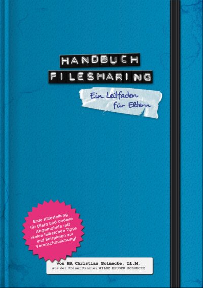 'Cover von Handbuch Filesharing Abmahnung'-Cover