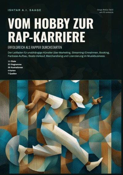 'Cover von Vom Hobby zur Rap-Karriere: Erfolgreich als Rapper durchstarten'-Cover
