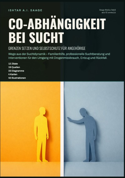 'Cover von Co-Abhängigkeit bei Sucht: Grenzen setzen und Selbstschutz für Angehörige'-Cover