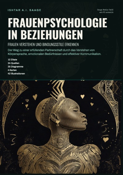 'Cover von Frauenpsychologie in Beziehungen: Frauen verstehen und Bindungsstile erkennen'-Cover