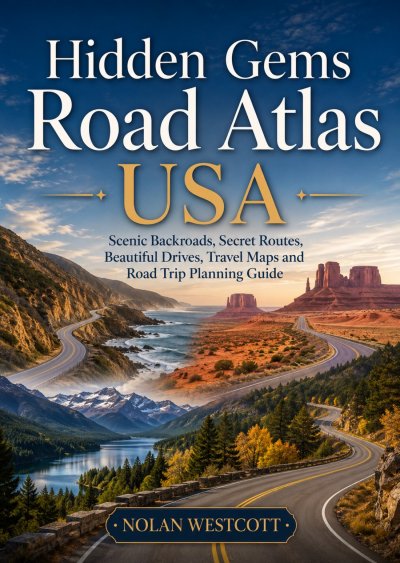 'Cover von Hidden Gems Road Atlas USA'-Cover