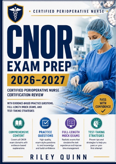 'Cover von CNOR Exam Prep 2026–2027'-Cover