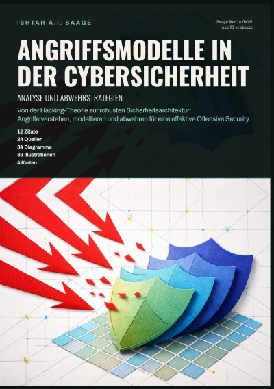 'Cover von Angriffsmodelle in der Cybersicherheit: Analyse und Abwehrstrategien'-Cover