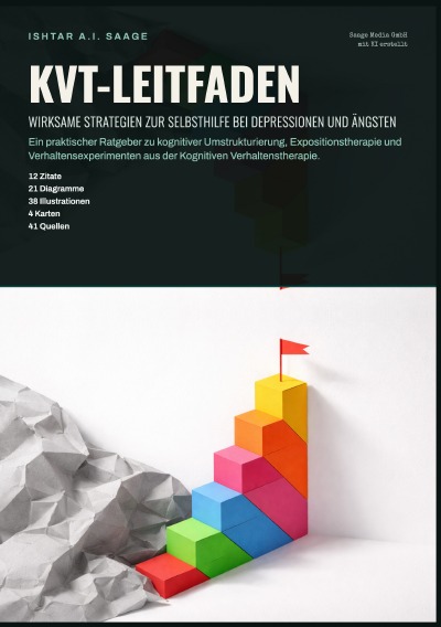 'Cover von KVT-Leitfaden: Wirksame Strategien zur Selbsthilfe bei Depressionen und Ängsten'-Cover