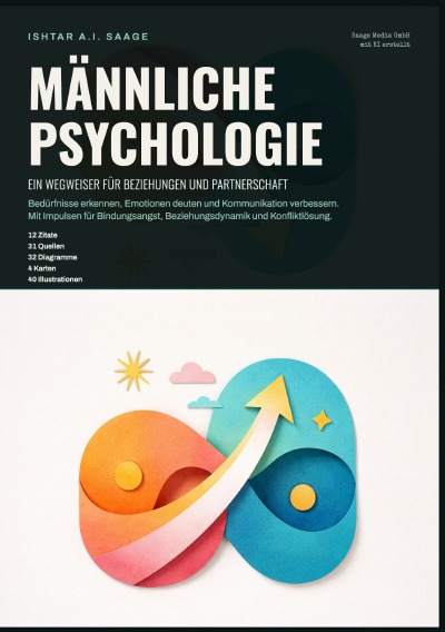'Cover von Männliche Psychologie: Ein Wegweiser für Beziehungen und Partnerschaft'-Cover