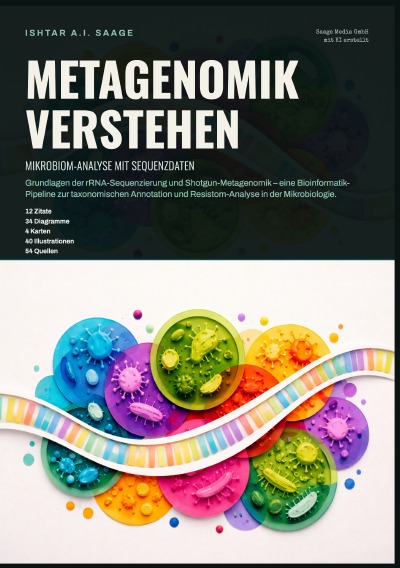 'Cover von Metagenomik verstehen: Mikrobiom-Analyse mit Sequenzdaten'-Cover