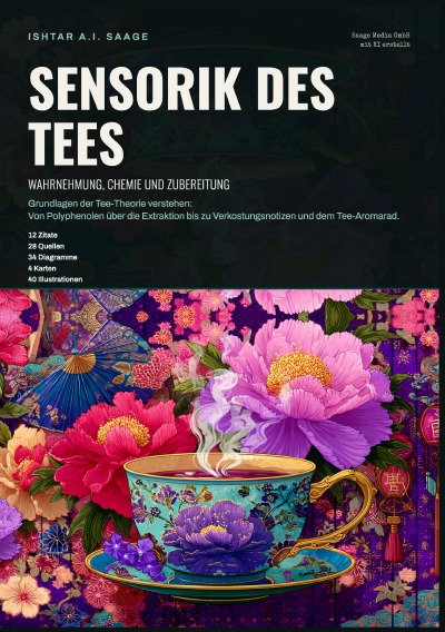 'Cover von Sensorik des Tees: Wahrnehmung, Chemie und Zubereitung'-Cover