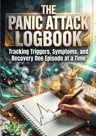 'Cover von The Panic Attack Logbook'-Cover