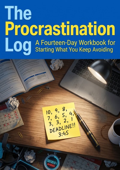 'Cover von The Procrastination Log'-Cover