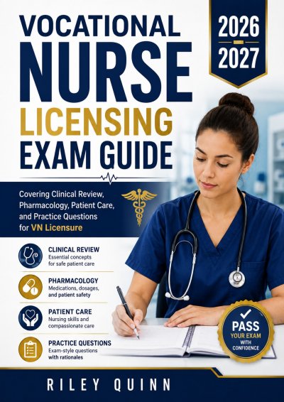 'Cover von Vocational Nurse Licensing Exam Guide 2026–2027'-Cover