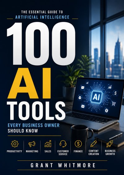 'Cover von 100 AI Tools Every Business Owner Should Know'-Cover