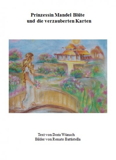 'Cover von Pinzessin Mandel Blüte und die verzauberten Karten'-Cover
