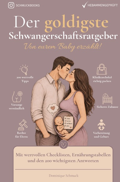 'Cover von Der goldigste Schwangerschaftsratgeber'-Cover