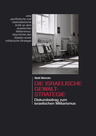 'Cover von Die israelische Gewaltstrategie'-Cover
