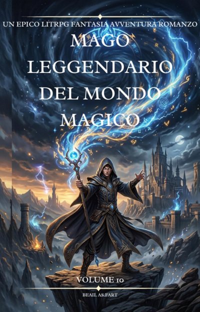 'Cover von Mago Leggendario del Mondo Magico:Un Epico LitRPG Fantasia Avventura Romanzo (Volume 10)'-Cover
