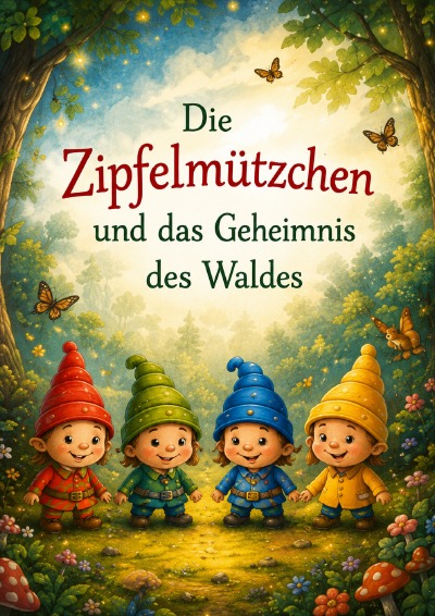 'Cover von Die Zipfelmützchen und das Geheimnis des Waldes'-Cover
