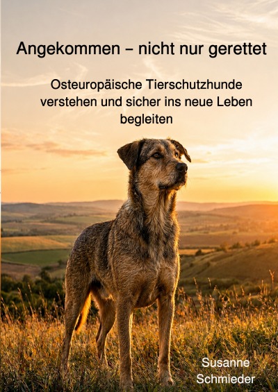 'Cover von Angekommen – nicht nur gerettet Osteuropäische Tierschutzhunde verstehen und sicher ins neue Leben begleiten'-Cover