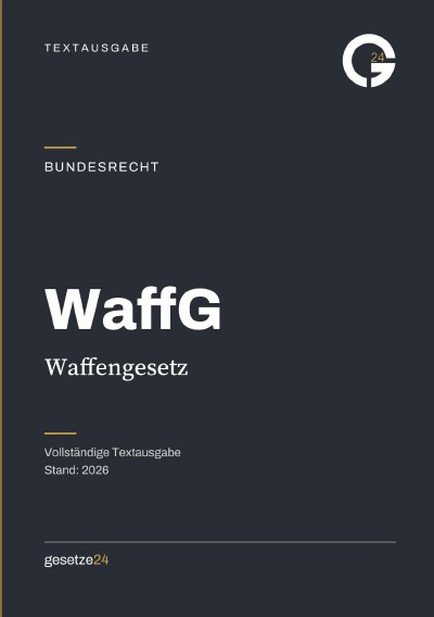 'Cover von WaffG – Waffengesetz'-Cover