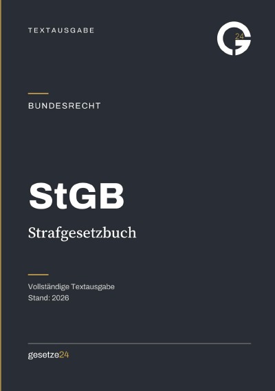 'Cover von StGB – Strafgesetzbuch'-Cover
