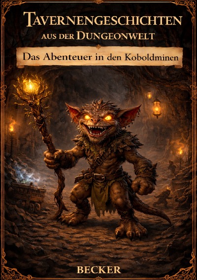 'Cover von Tavernengeschichten aus der Dungeonwelt I Das Abenteuer in den Koboldminen'-Cover