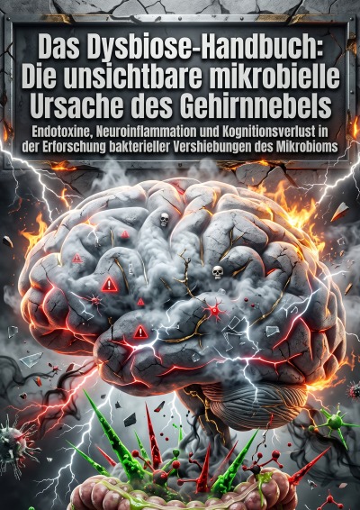 'Cover von Das Dysbiose-Handbuch: Die unsichtbare mikrobielle Ursache des Gehirnnebels'-Cover