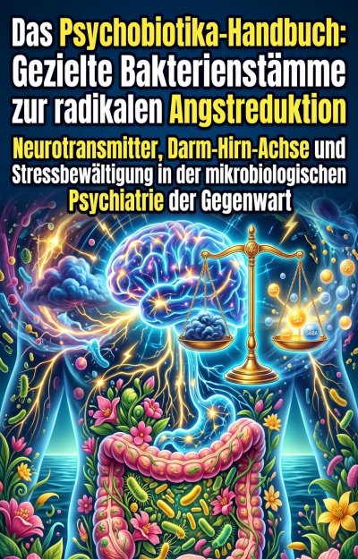 'Cover von Das Psychobiotika-Handbuch: Gezielte Bakterienstämme zur radikalen Angstreduktion'-Cover