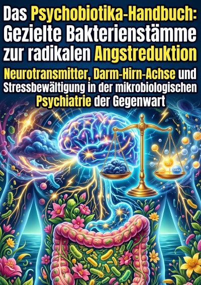 'Cover von Das Psychobiotika-Handbuch: Gezielte Bakterienstämme zur radikalen Angstreduktion'-Cover