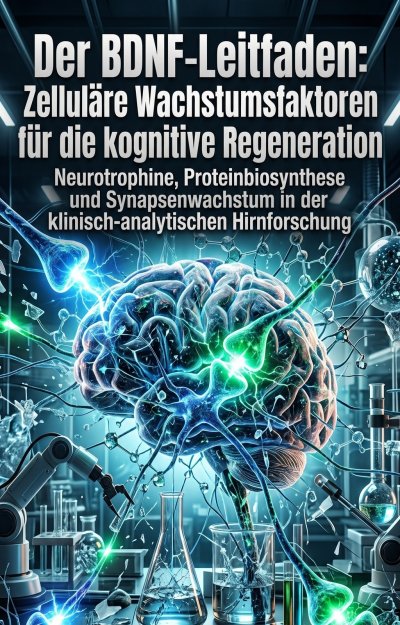 'Cover von Der BDNF-Leitfaden: Zelluläre Wachstumsfaktoren für die kognitive Regeneration'-Cover
