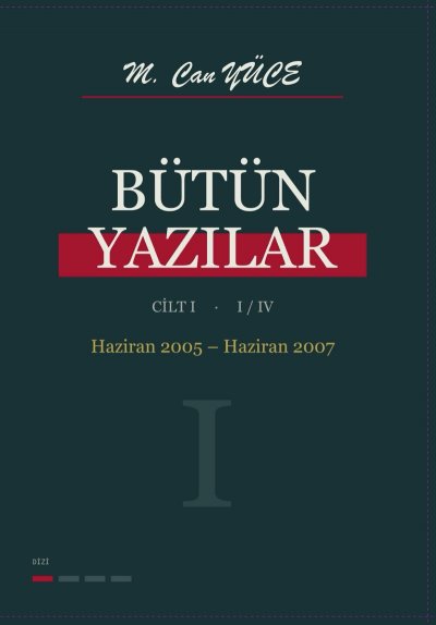 'Cover von Toplu Yazılar Cilt 1'-Cover