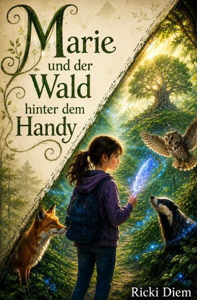 'Cover von Marie und der Wald hinter dem Handy'-Cover