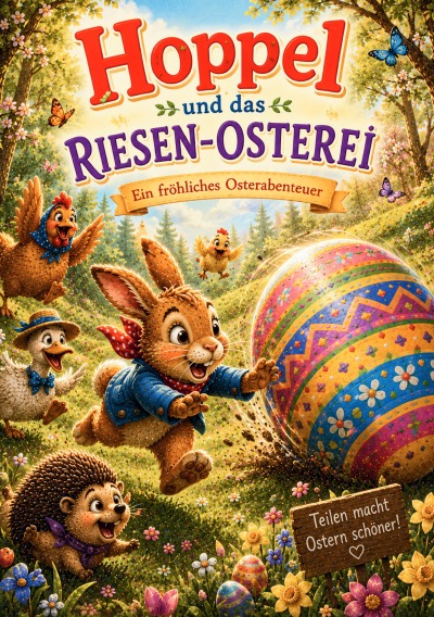 'Cover von Hoppel und das Riesen Oster-ei'-Cover