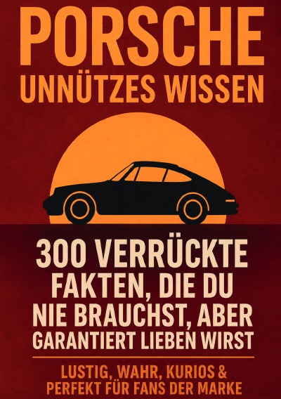 'Cover von Porsche unnützes Wissen'-Cover