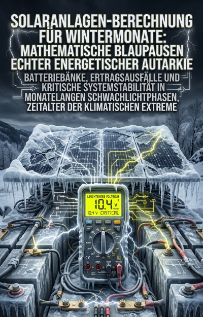 'Cover von Solaranlagen-Berechnung für Wintermonate: Mathematische Blaupausen echter energetischer Autarkie'-Cover